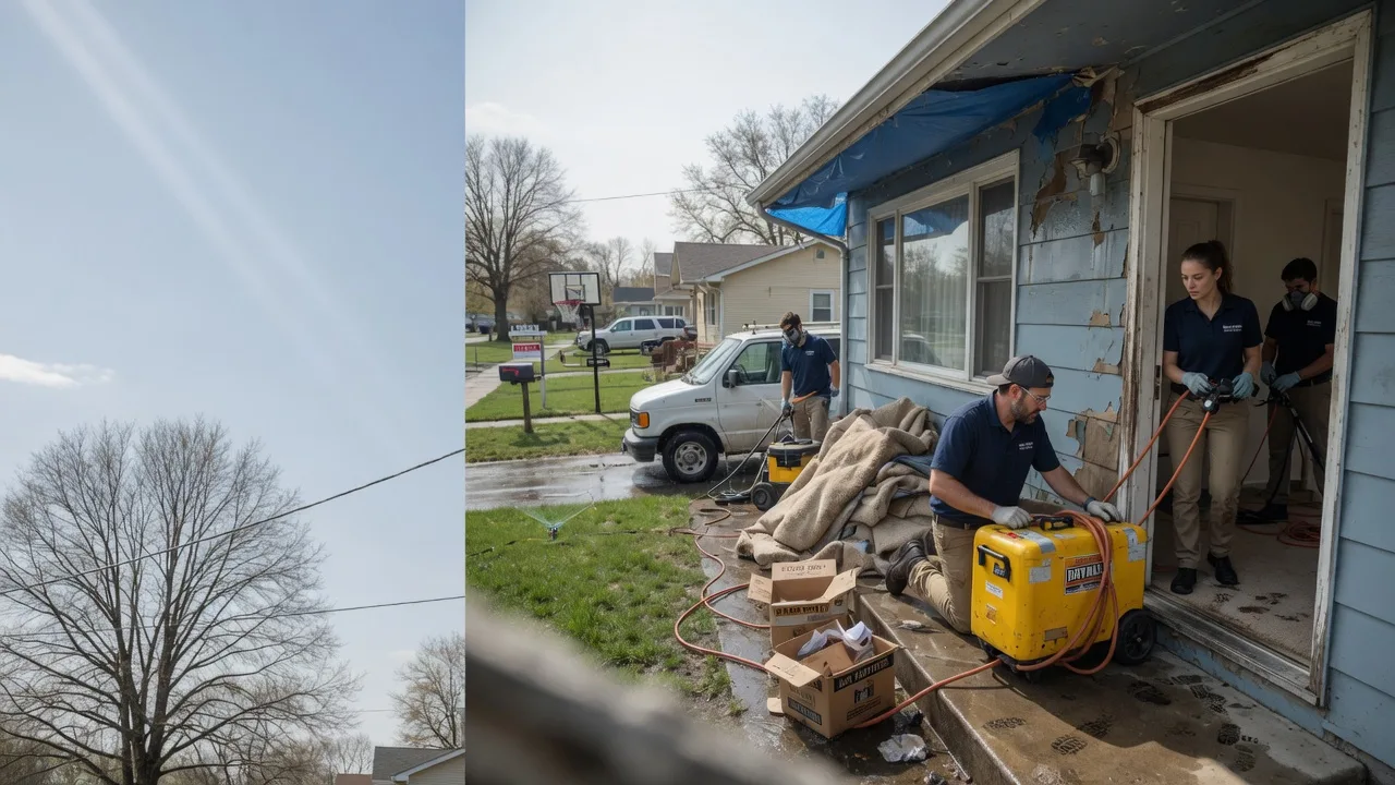 Basement Flood Cleanup in Grant, MI near me